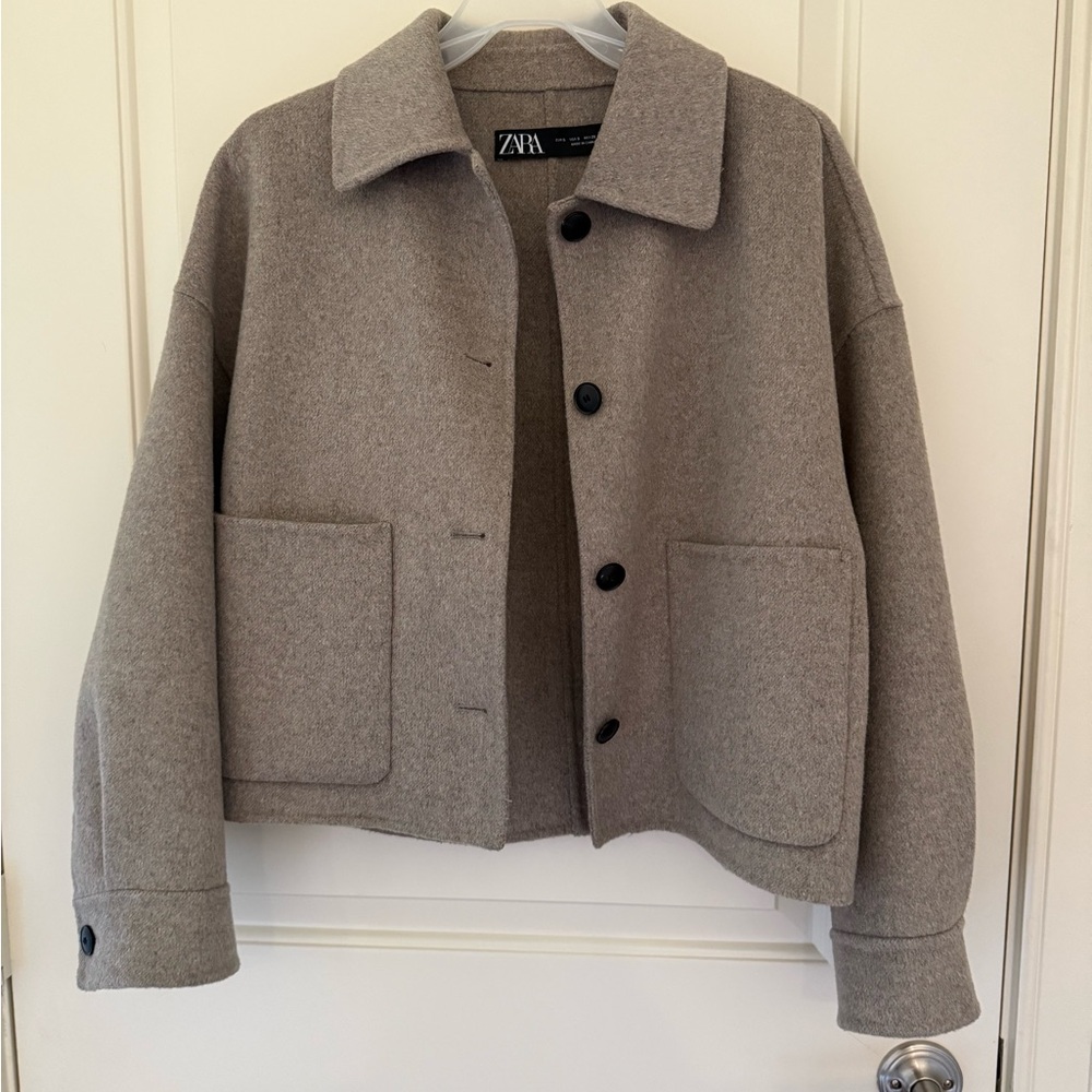 Women's Tan Fall Jacket ZARA - Picture 5 of 8